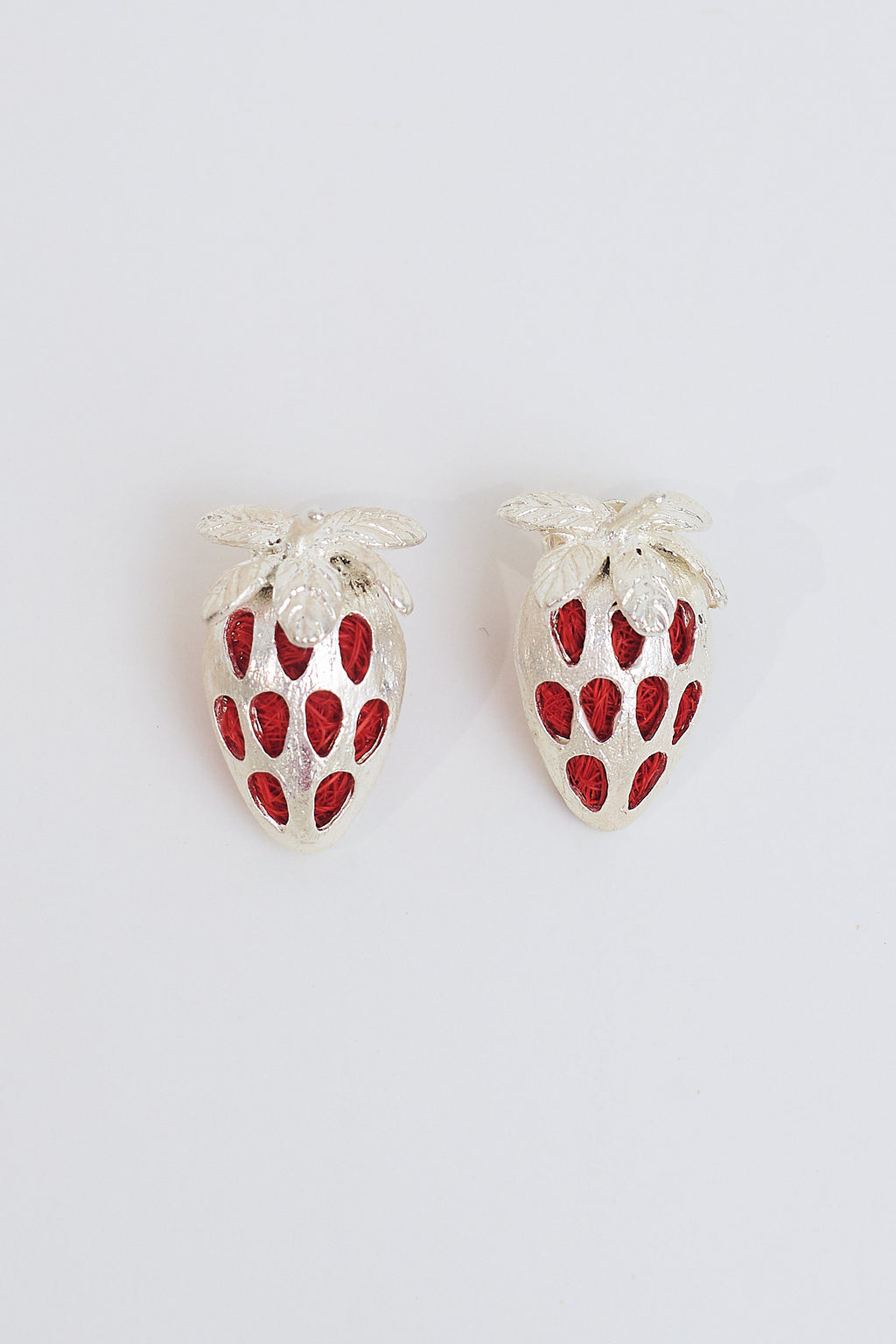Aretes De Fresa