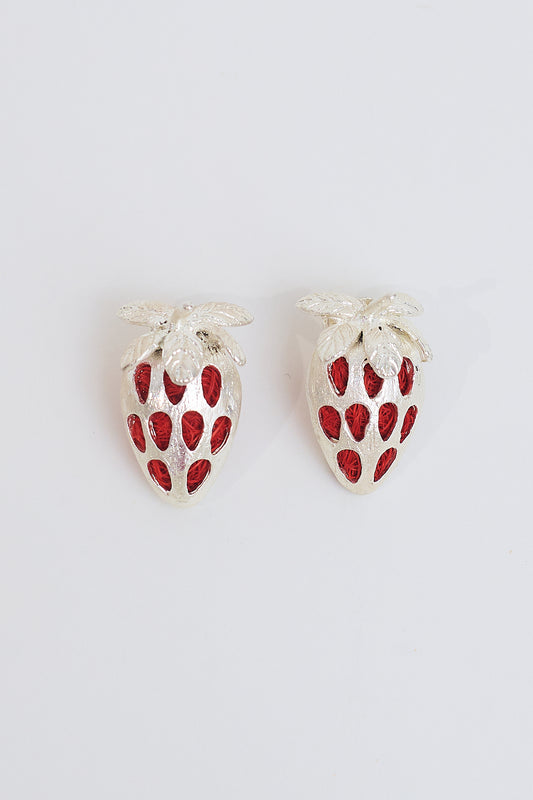 Aretes De Fresa