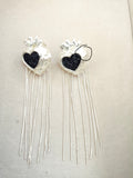 108 Aretes Corazón Anatómico Colgante