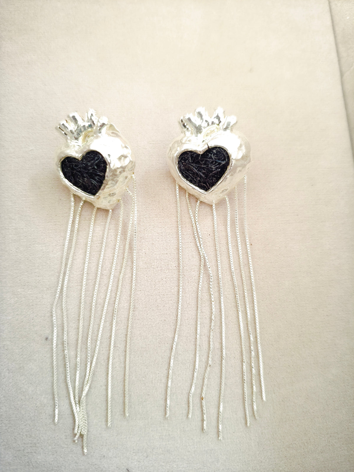 108 Aretes Corazón Anatómico Colgante