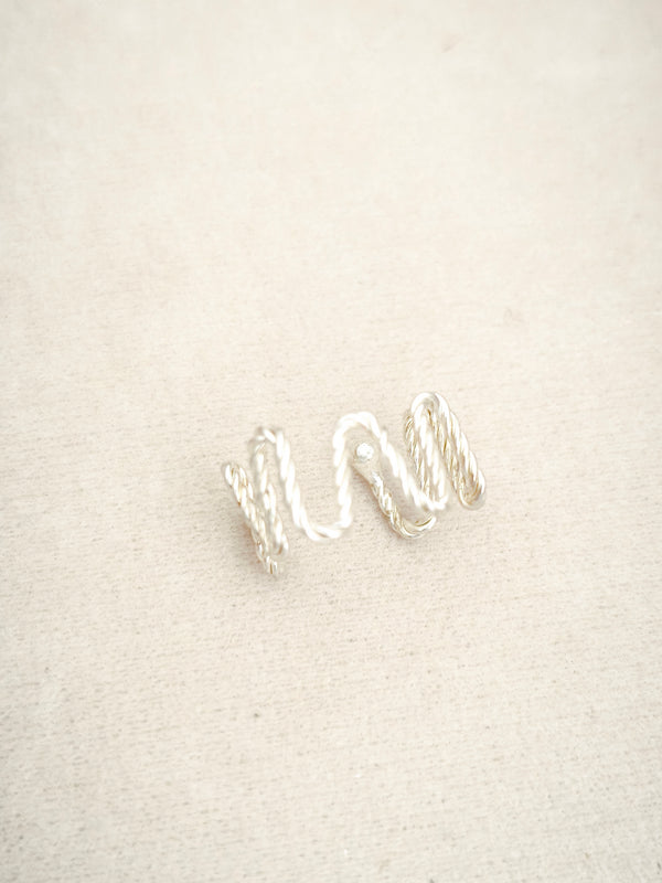 111 Ear Cuff Montaña Plata