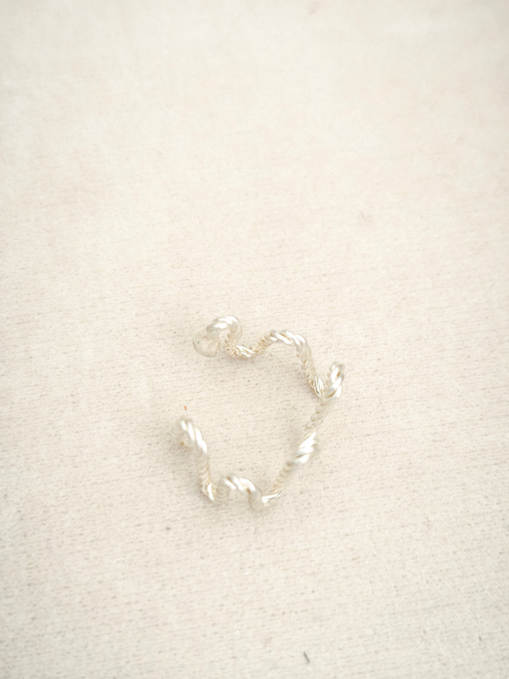 111 Ear Cuff Montaña Plata