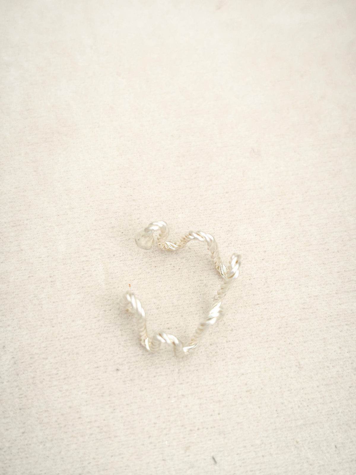 111 Ear Cuff Montaña Plata