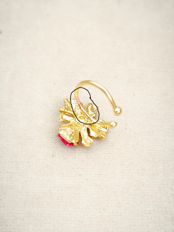 139 Ear Cuff De Cattleya