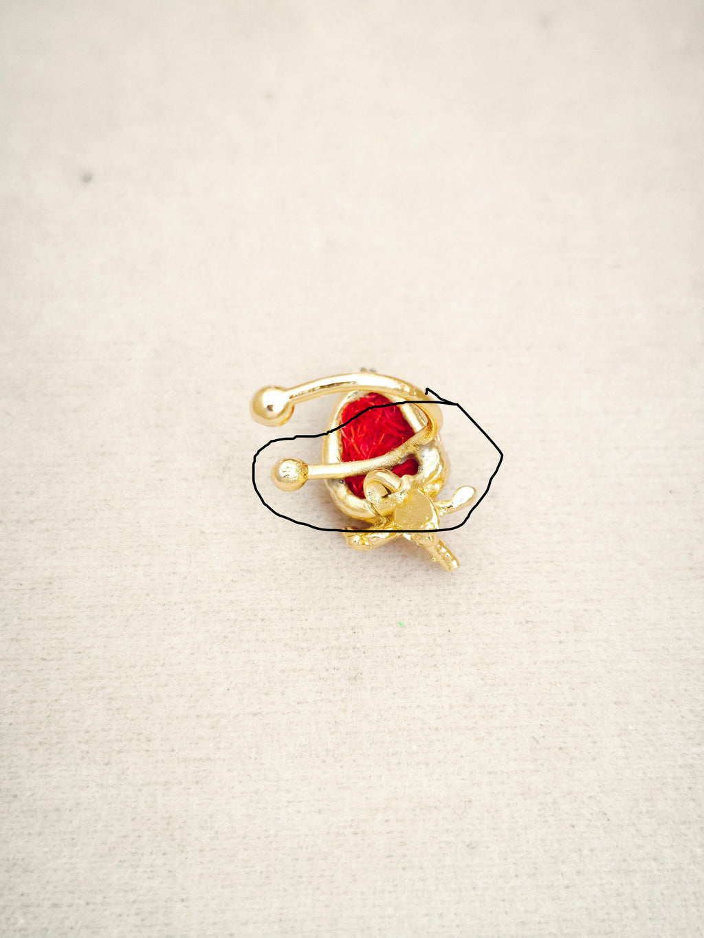 140 Ear Cuff De Fresa