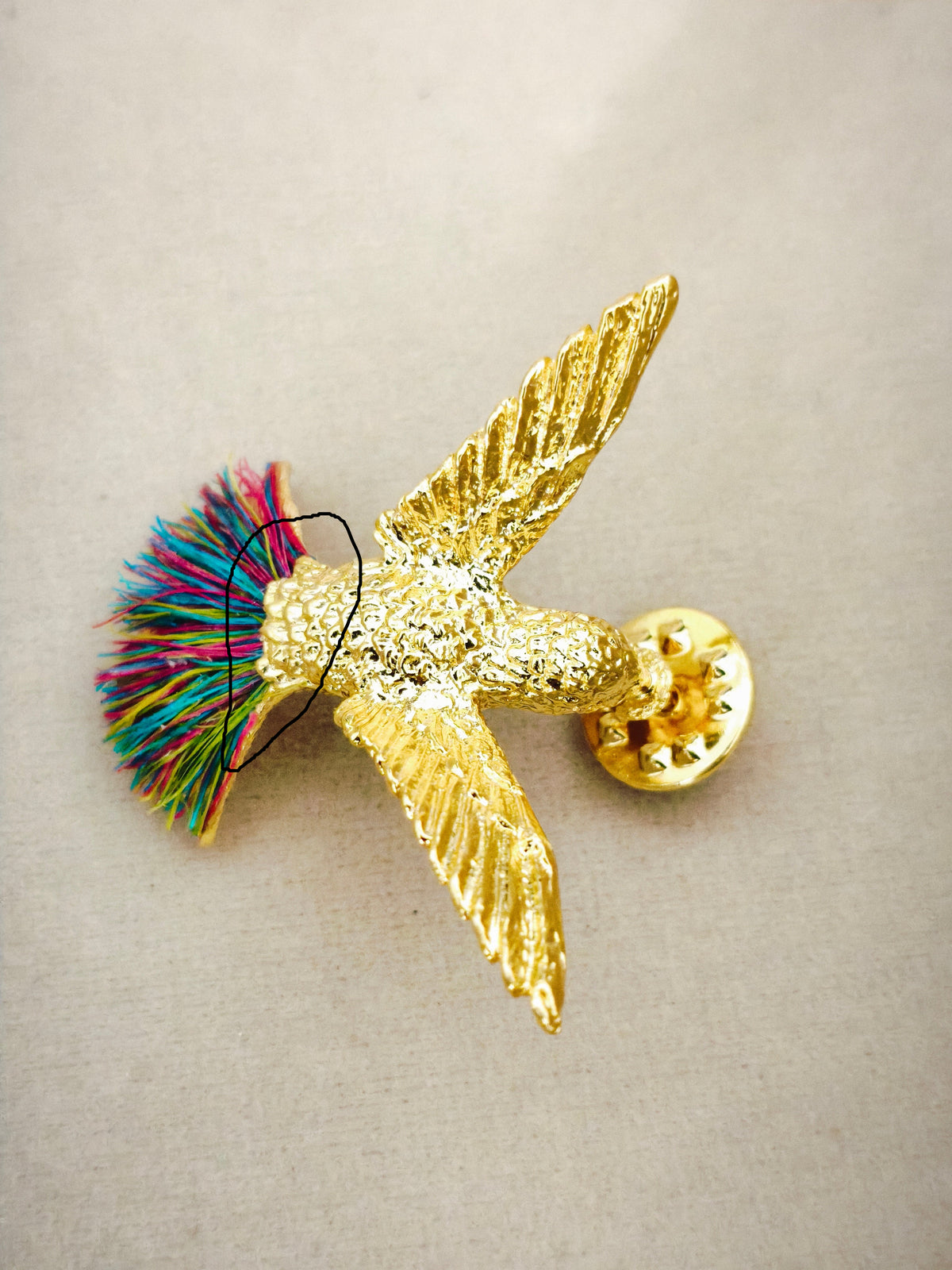 145 Broche De Colibrí