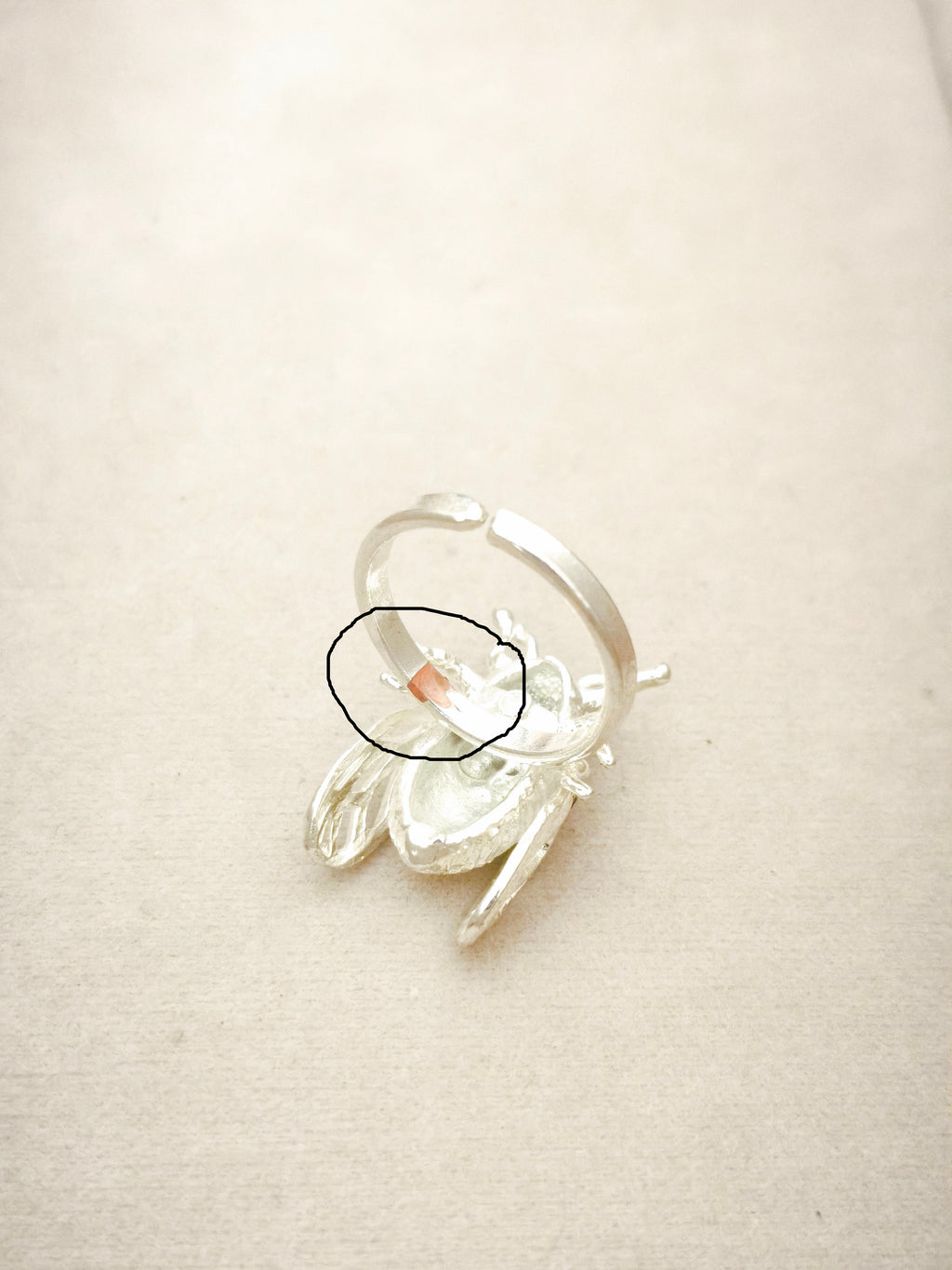 150 Anillo De Cigarra