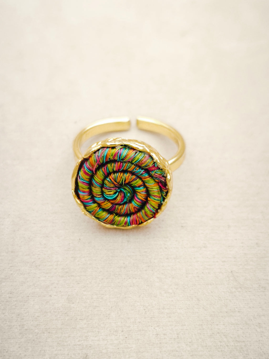 151 Anillo Circular Tejido