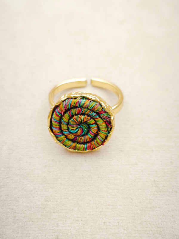 151 Anillo Circular Tejido