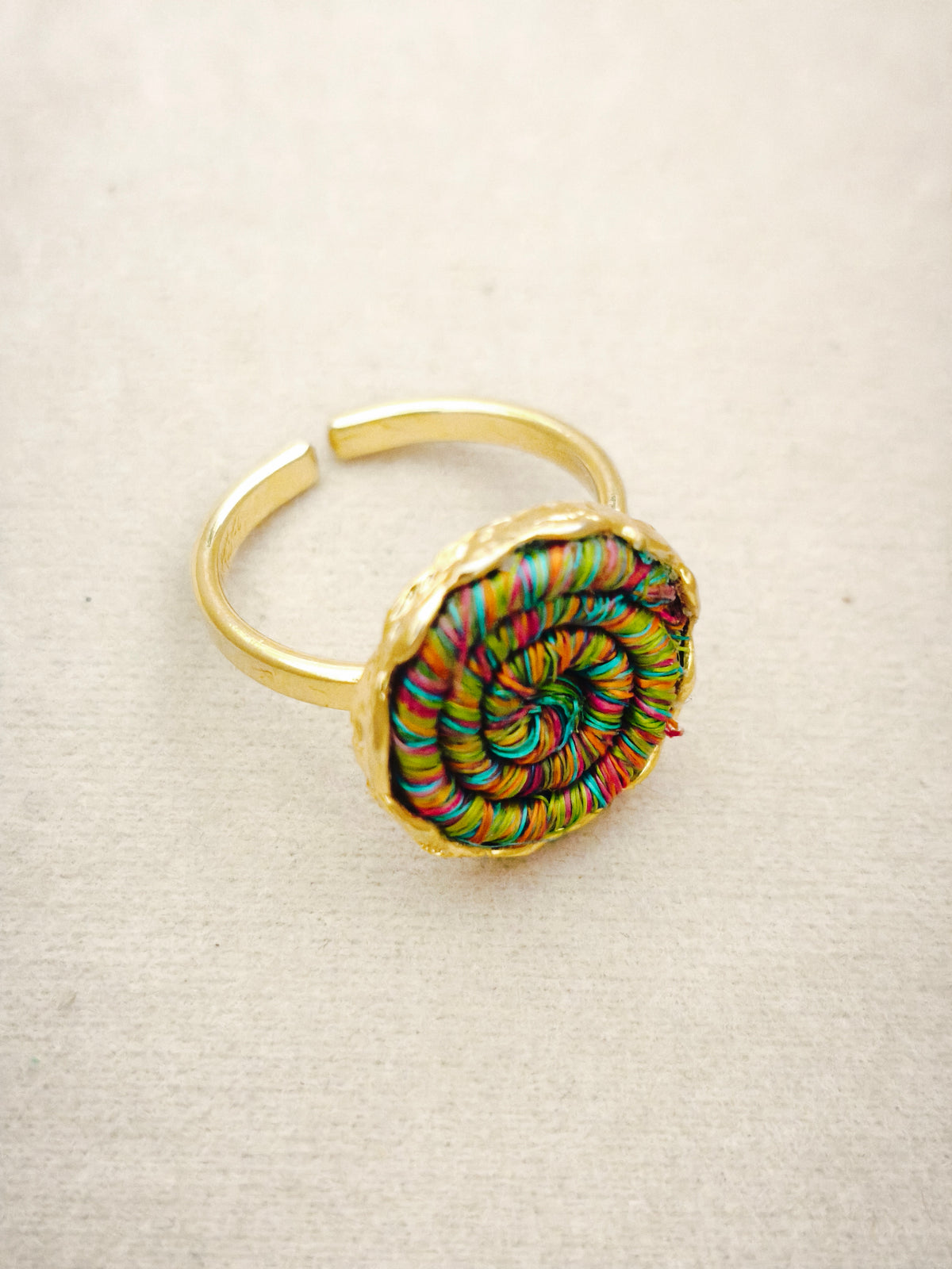 151 Anillo Circular Tejido