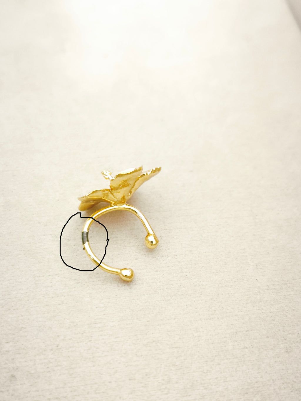 159 Ear Cuff Cayena