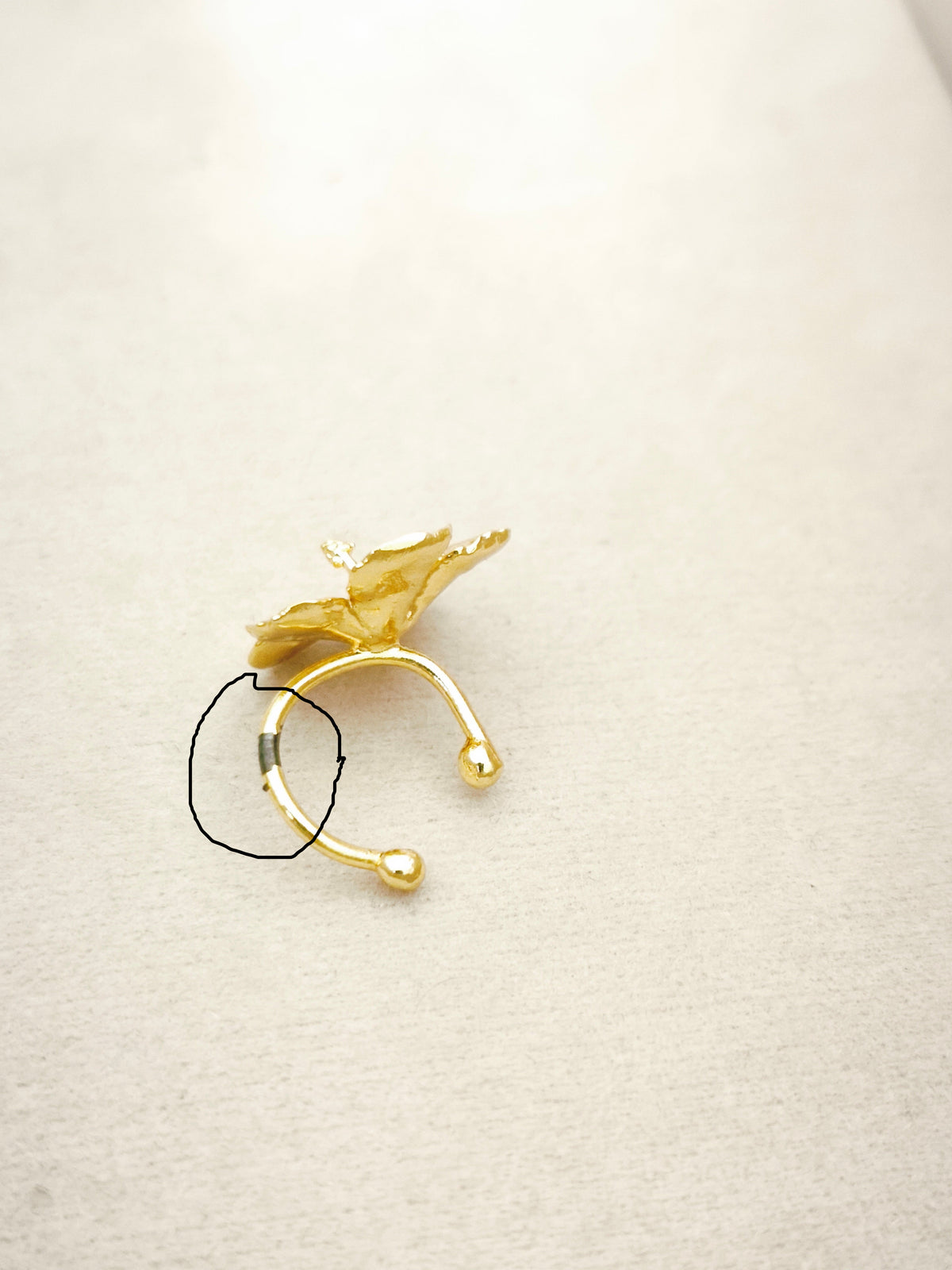 159 Ear Cuff Cayena