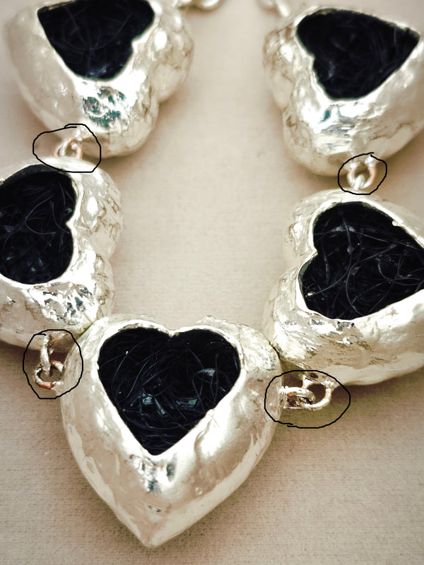 168 Cadena Corazones