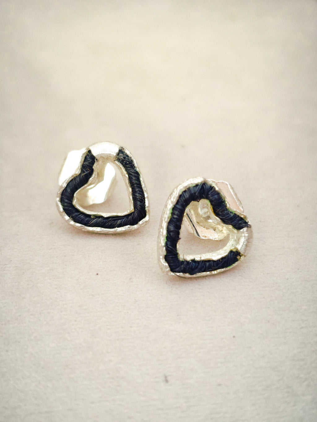 126 Topo De Corazón Tejido