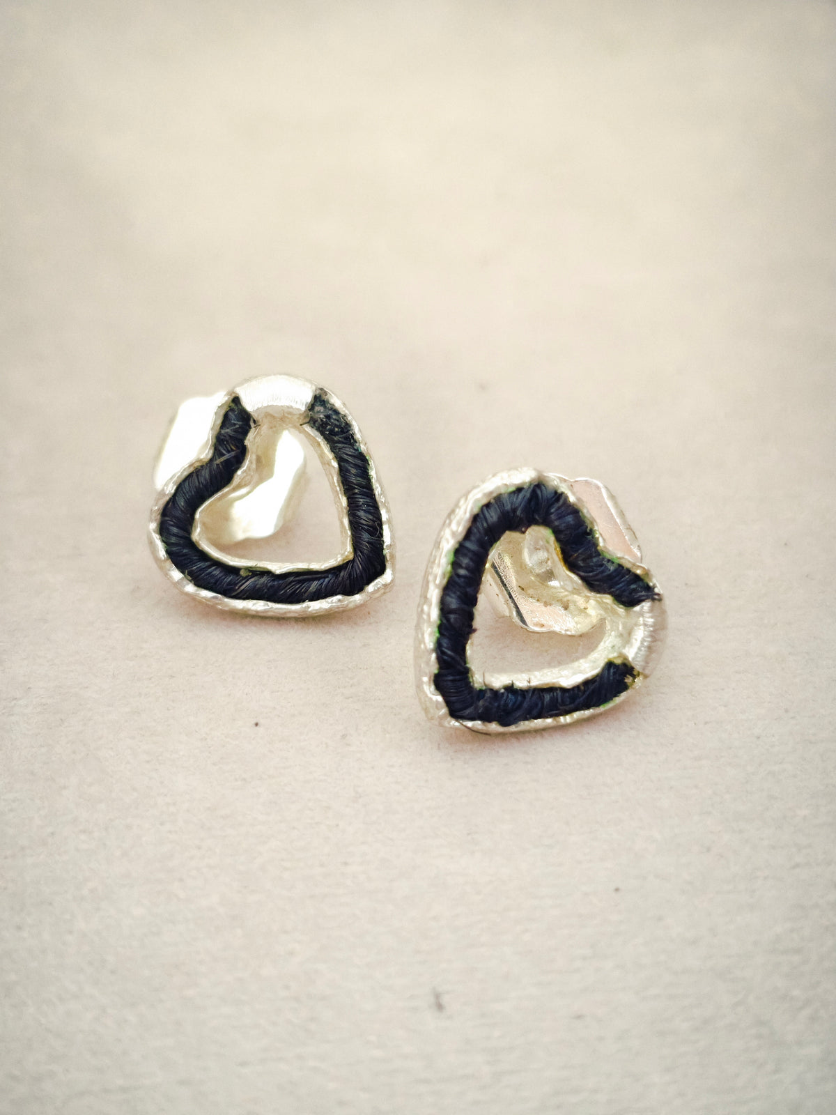 126 Topo De Corazón Tejido