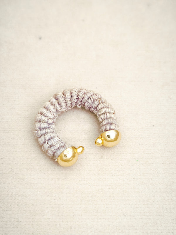 137 Ear Cuff Tejido Grande