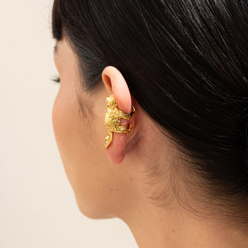 Ear Cuff de Mono Araña