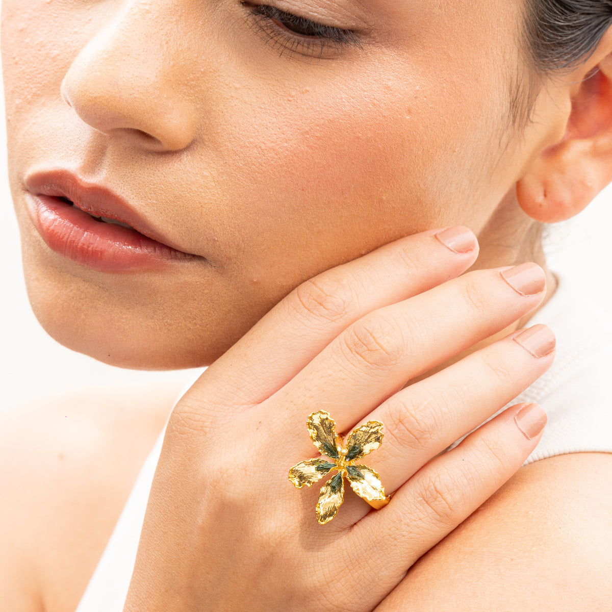 Anillo Flor de Ceiba