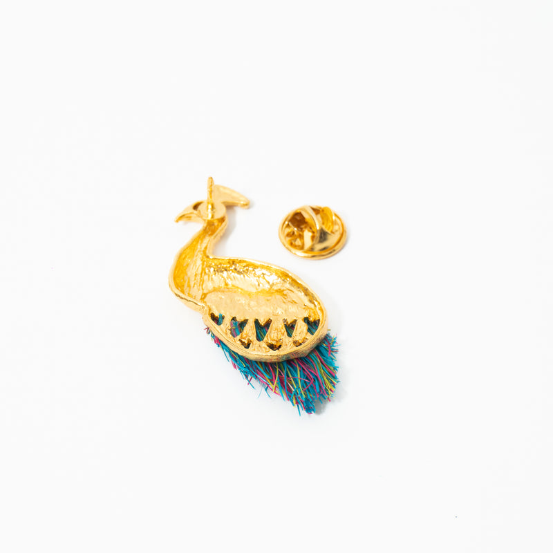 Broche De Pavo Real