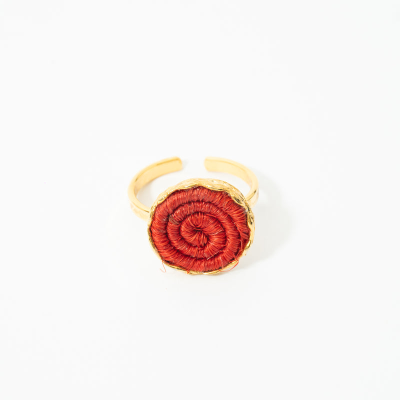 Anillo Circular Tejido