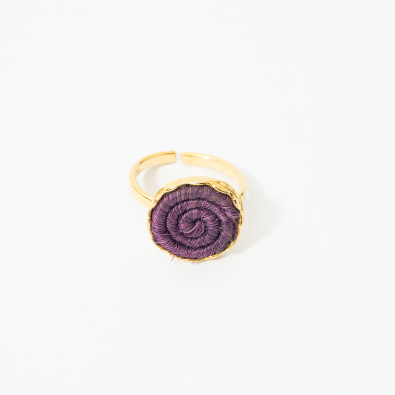 Anillo Circular Tejido
