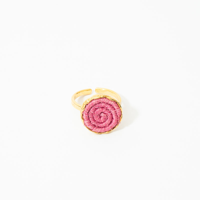 Anillo Circular Tejido