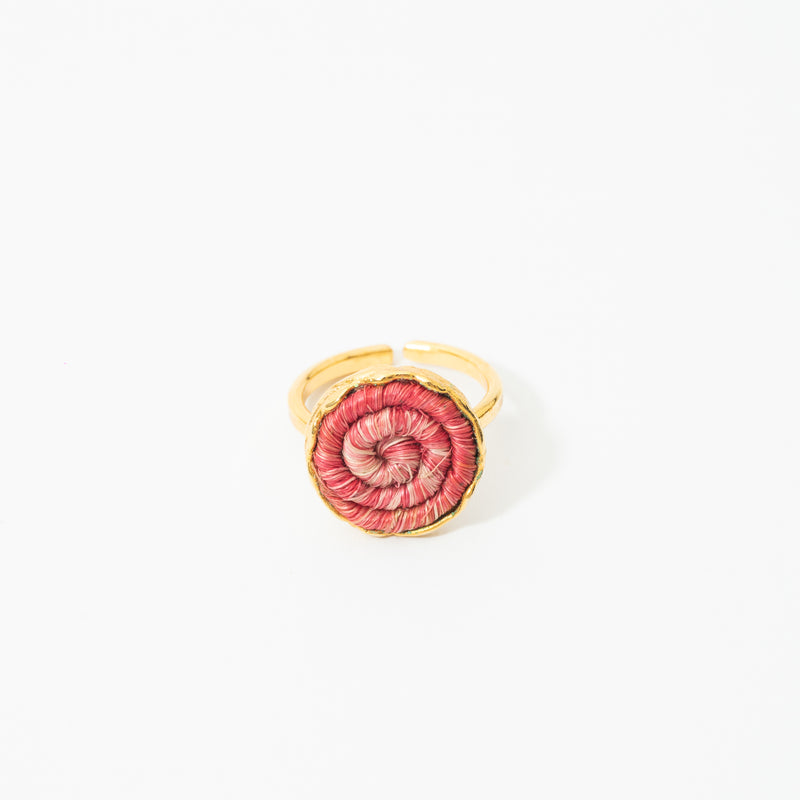 Anillo Circular Tejido