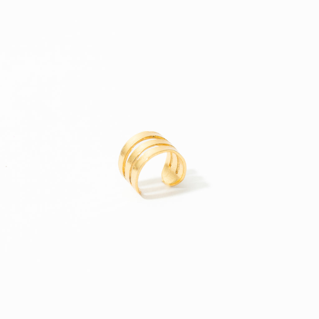 Ear Cuff De Tres Secciones