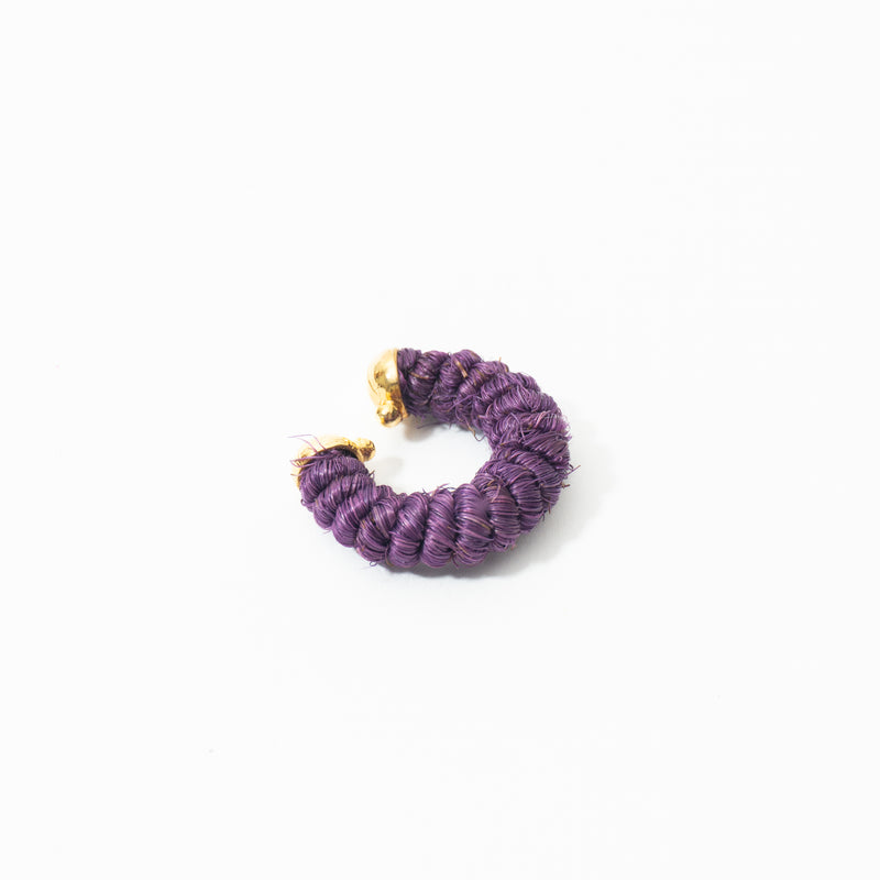 Ear Cuff De Tejido Grande