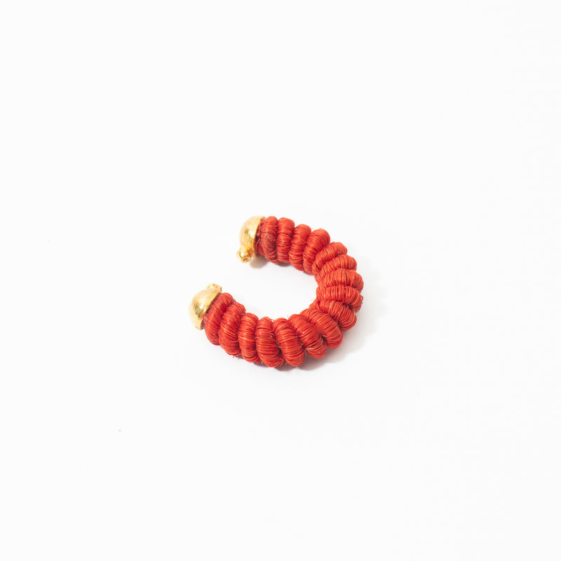 Ear Cuff De Tejido Grande