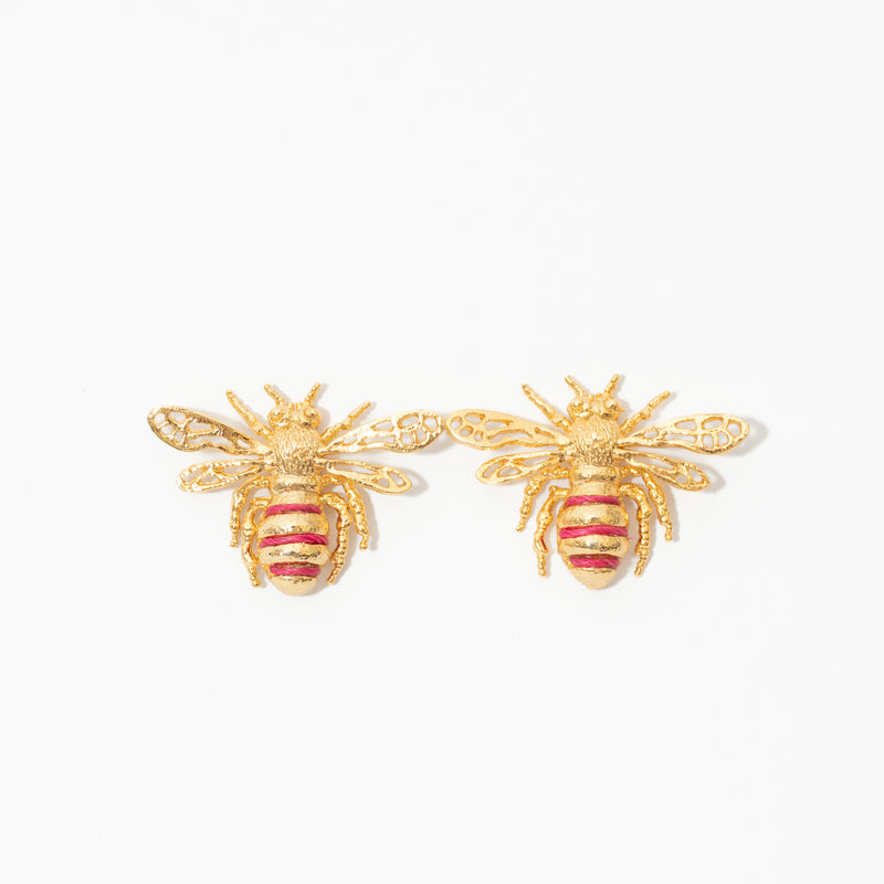 Aretes De Abeja Reina