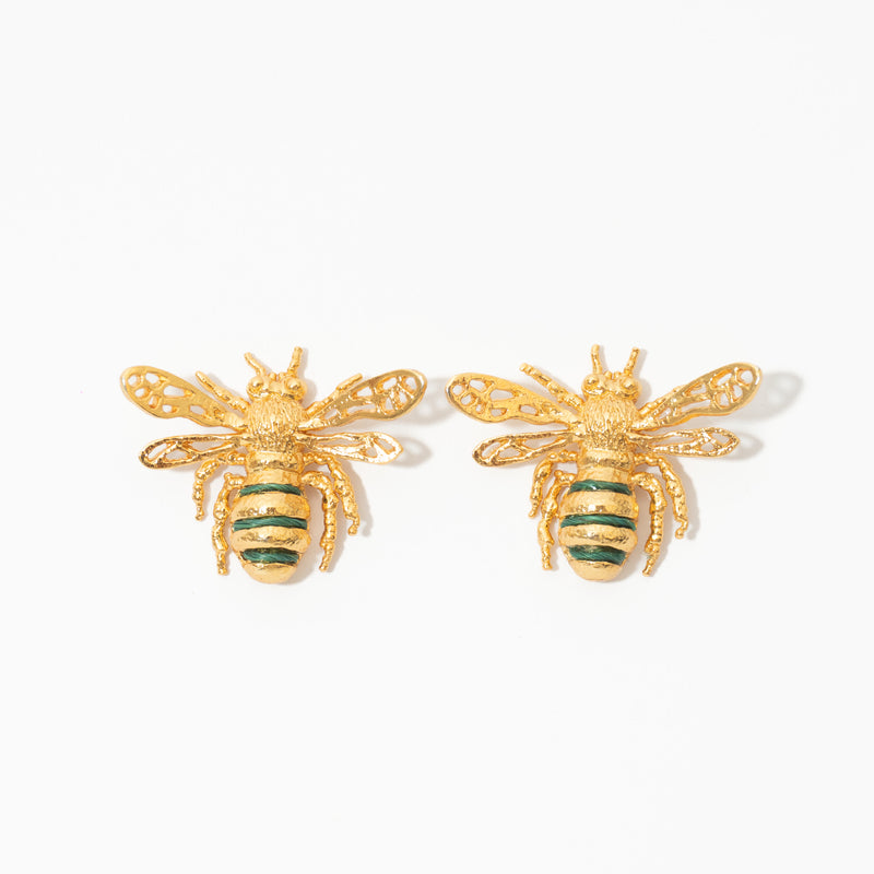 Aretes De Abeja Reina