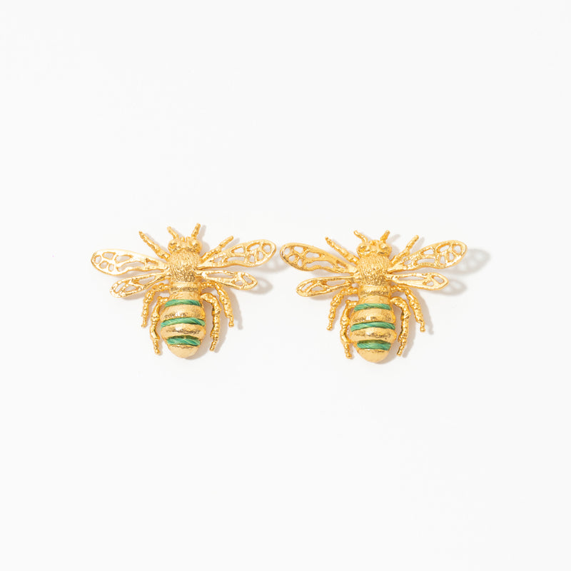 Aretes De Abeja Reina