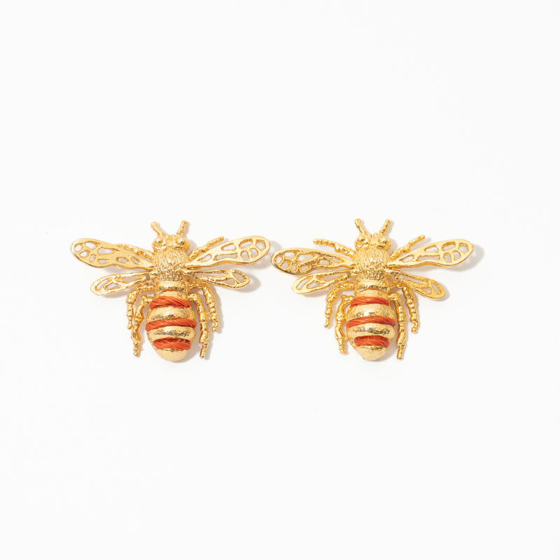 Aretes De Abeja Reina