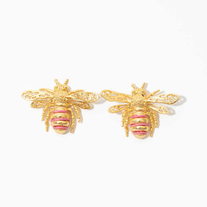 Aretes De Abeja Reina