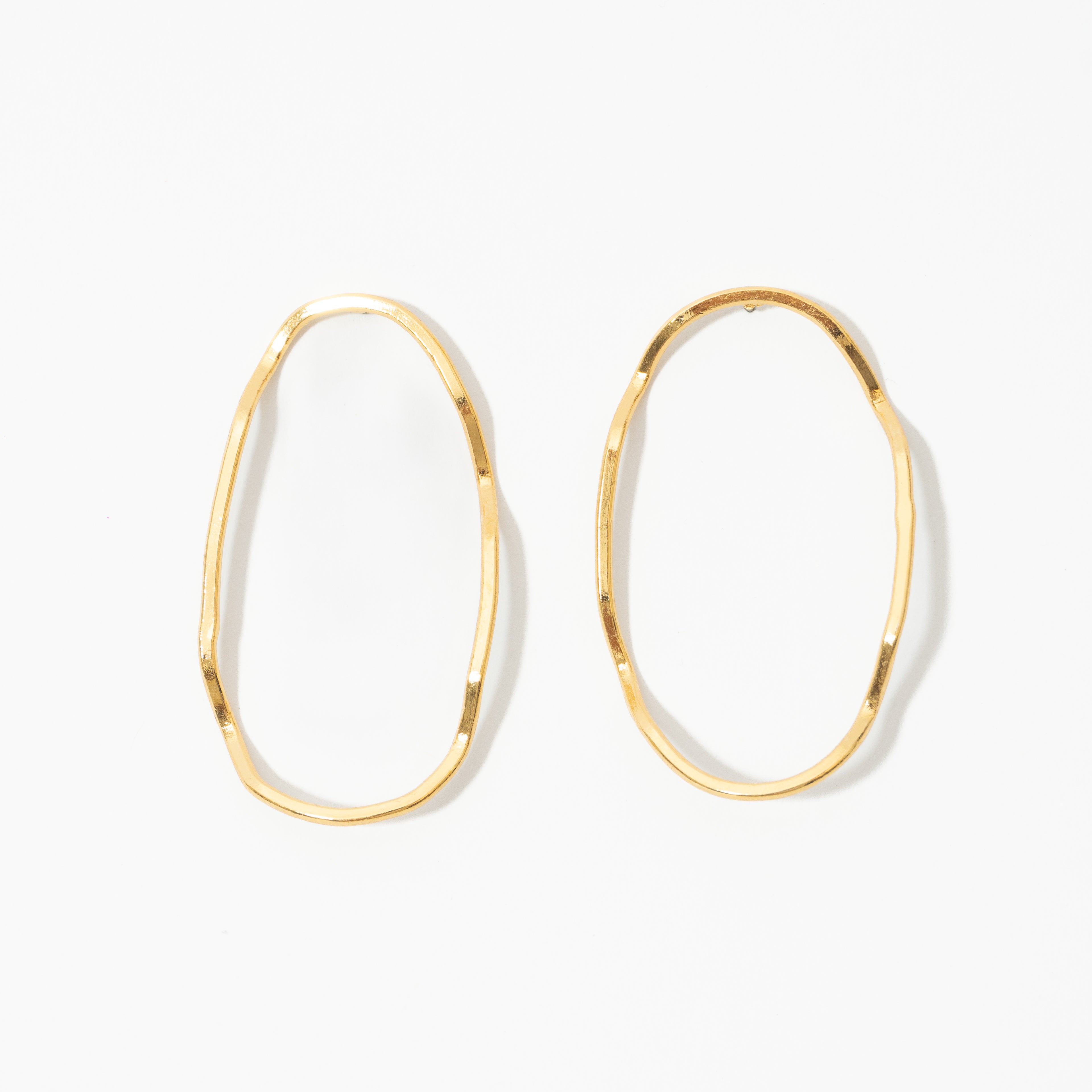 Aretes De Hilo Grande