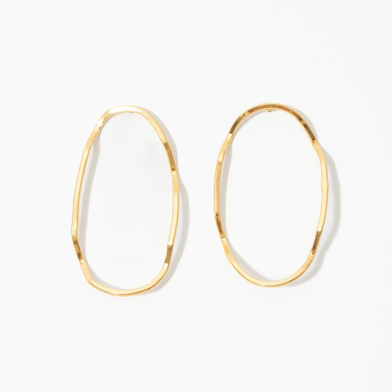 Aretes De Hilo Grande