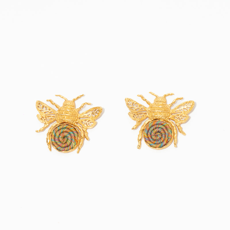 Aretes De Abeja