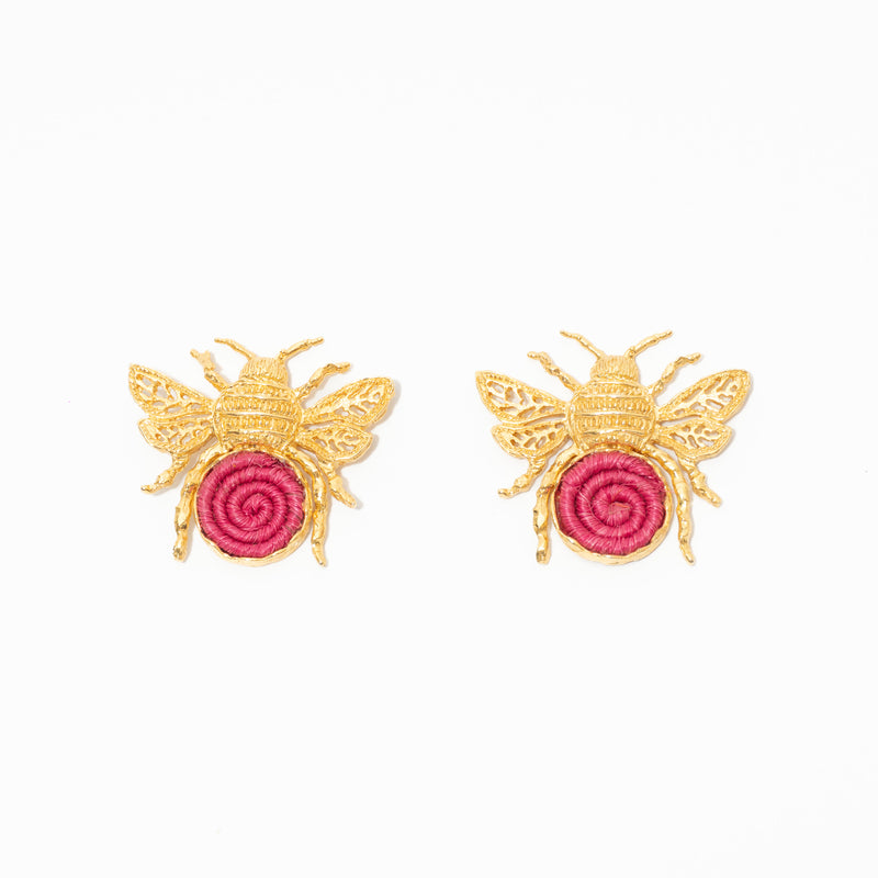 Aretes De Abeja
