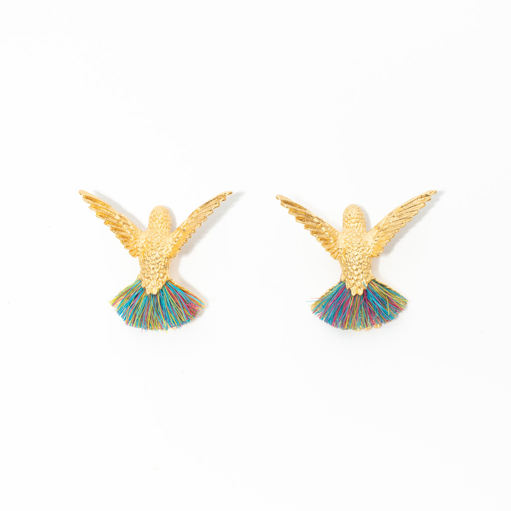 Aretes De Colibrí
