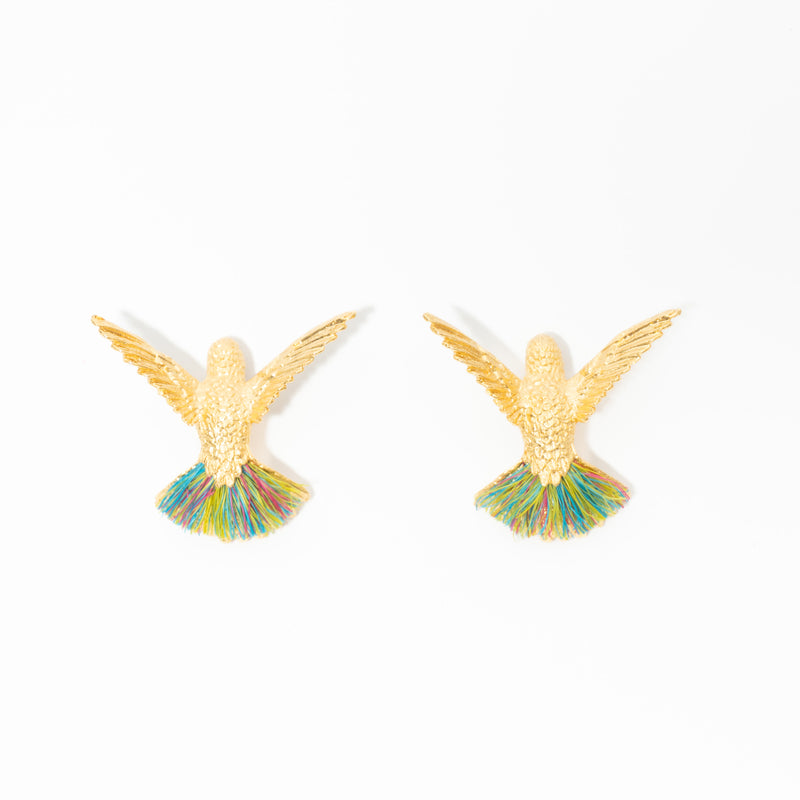 Aretes De Colibrí