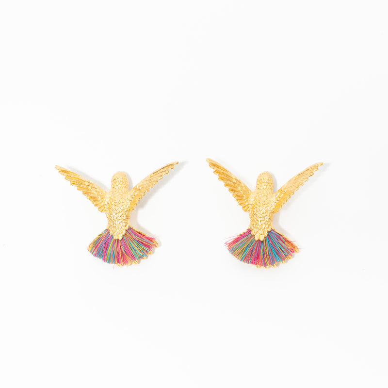 Aretes De Colibrí