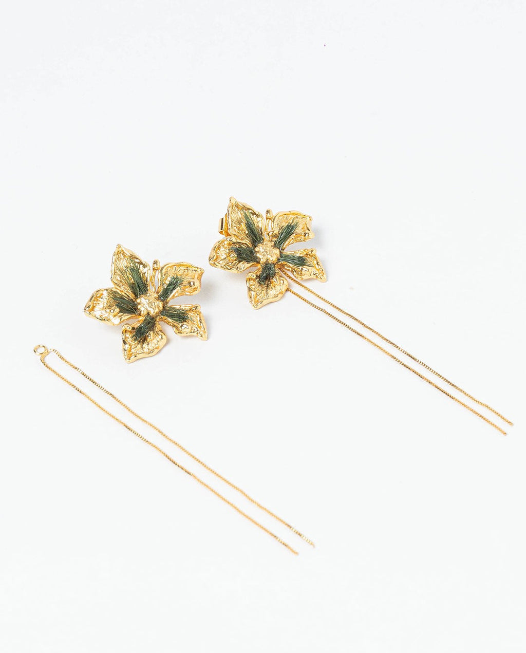 Aretes Flor Carnivora