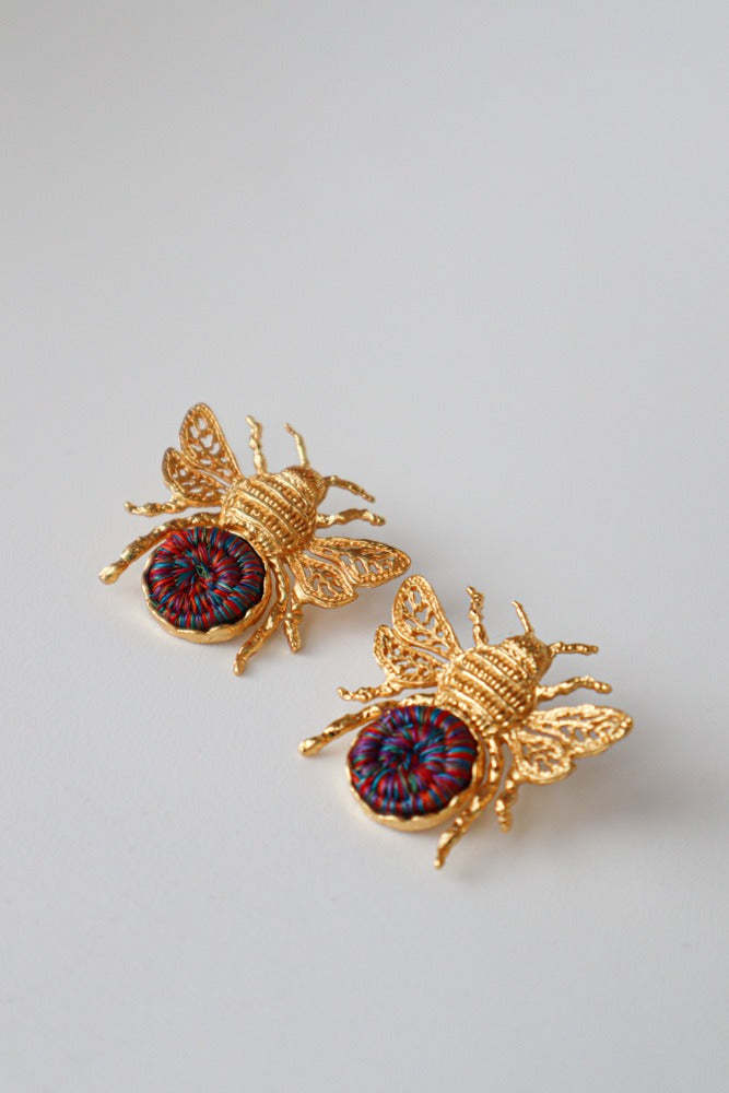Aretes De Abeja