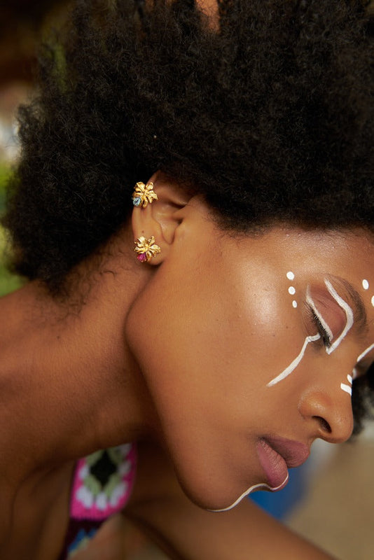 Ear Cuff De Cattleya