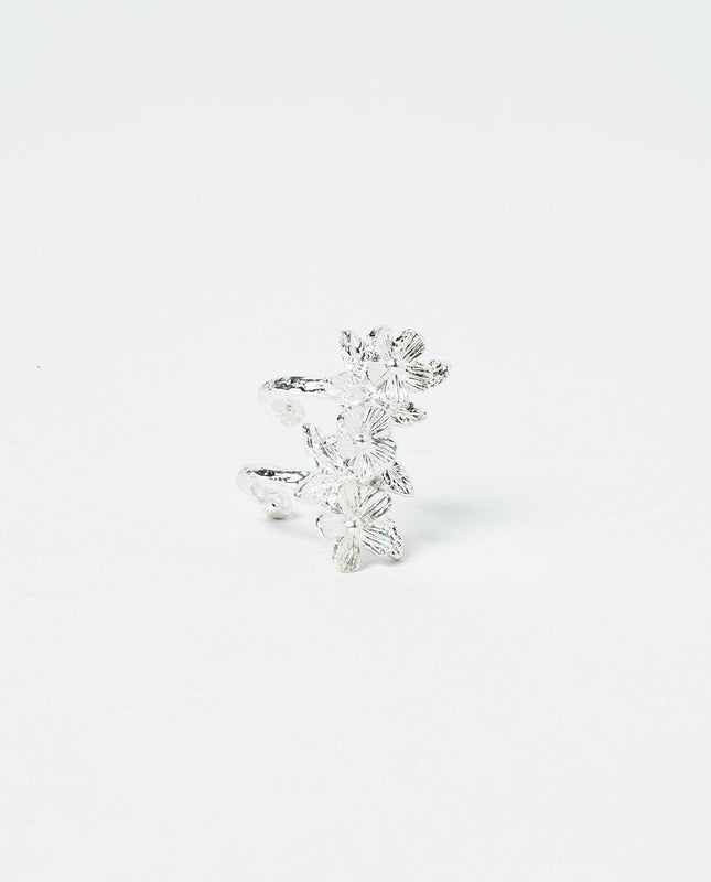 EAR CUFF DE TRES FLORES