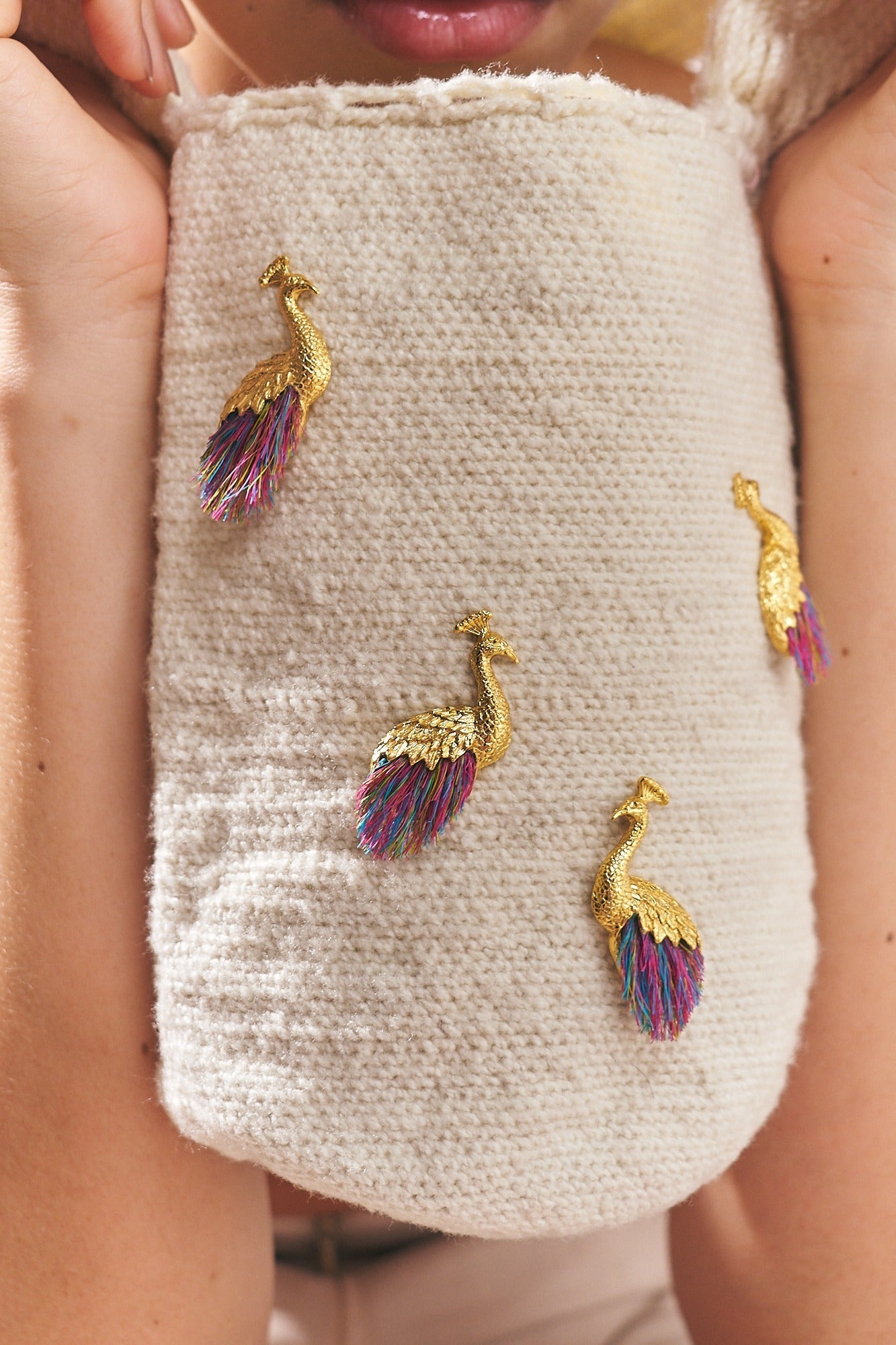 Broche De Pavo Real