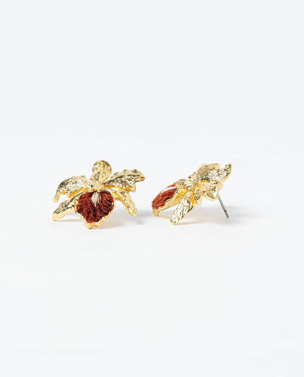 ARETES DE CATTLEYA MEDIANO
