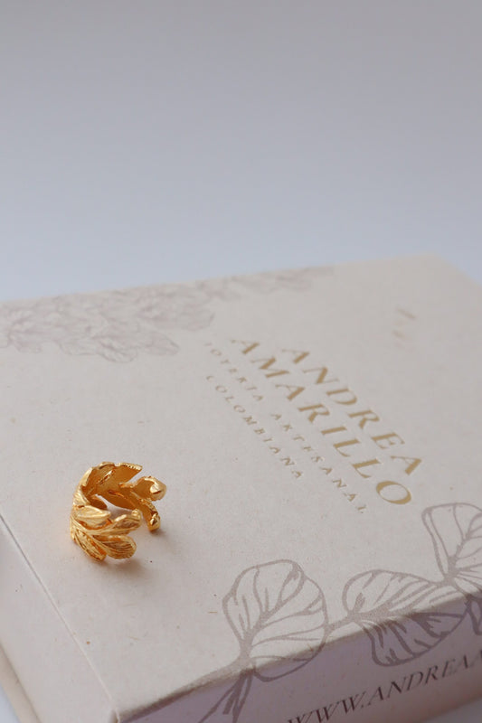 Ear Cuff De Hojas