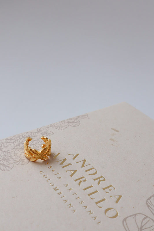 Ear Cuff De Hojas
